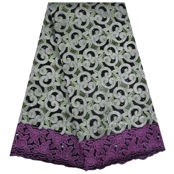 

African Lace Fabric High Quality2020 Swiss Voile Lace In Switzerland For Party Bridal Materials Nigerian Tulle Lace Fabric A1859