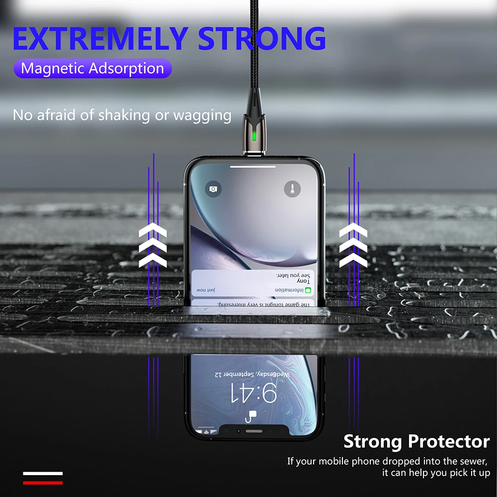 Магнитный зарядный кабель Micro Usb MANTIS 3 м 2 1 для Iphone Samsung магнитный синхронизации