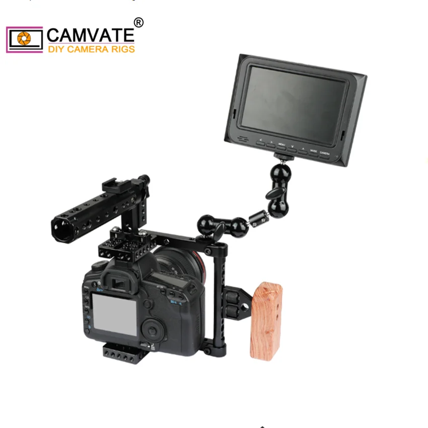 CAMVATE 360 Поворотный 1/4 &quotШарнирный Рычаг магический кронштейн адаптер для DSLR