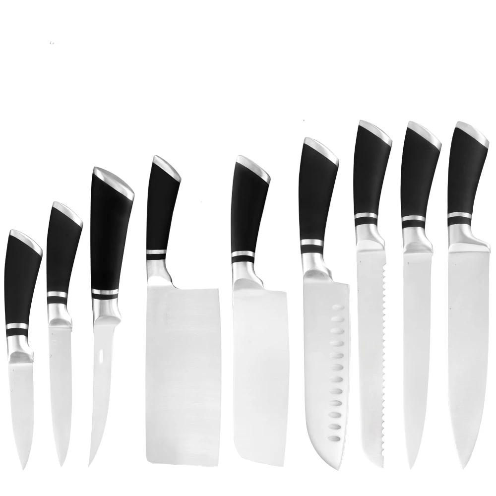 

Kitchen Knife Set Stainless Steel Non-slip Handle Chef Chopping Boning Cleaver Kitchen Knives Cooking Knife