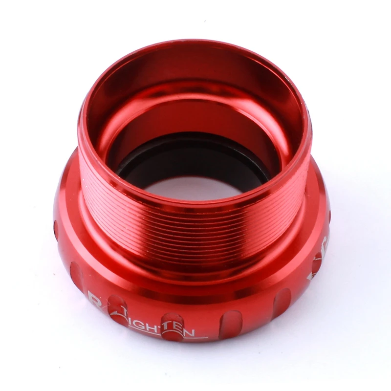 Muqzi велосипедный тип резьбы нижние кронштейны 68-73 мм ось bb Mtb дорожный складной велосипед Алюминиевый сплав Cnc ось Peilin подшипник аксессуары