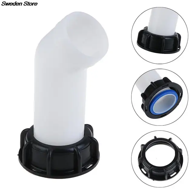 Szál Ibc Tartály Adapter Hosszabbító Lefolyó Kifolyó Tömlő Víztartály Fúvóka Csapdakapa Szelep Felszerelése Otthoni Kerti Vízcsatlakozókhoz