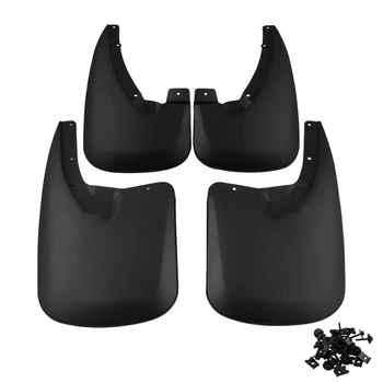 

for Dodge Ram Mud Flaps 2009-2018 Guards Splash Guards Molded 4 Pc Front Rear