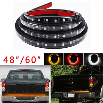 

48" 60" LED Truck Strip Tailgate Light Bar Reverse Brake Turn Signals Tail 12V 2835SMD Tailgate LED Light Strip Bar