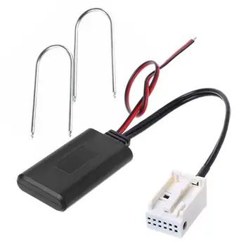 

12Pin Module Wireless Radio Stereo AUX-IN Audio Adapter For Peugeot 207 307 407 308 Citroen C2 3 RD4