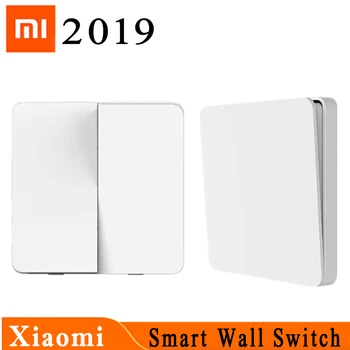 

Original Xiaomi Mijia Smart Switch Wall Switch Single Double Open Dual Control 2 Modes Over Intelligent Lamp Light Switches