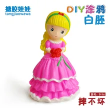 D116 [Высота 19,5 см] пятьсот различных дополнительных DIY винил борцовка не плохой негипсовая кукла цветной рисунок