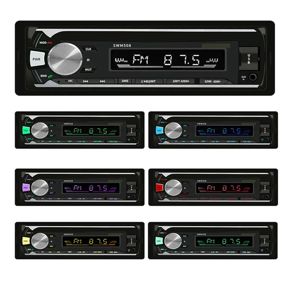2019 горячая Распродажа автомагнитола 12 В стерео MP3 плеер fm приемник ЖК экран