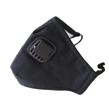 

Reusable solid mask with breathing valve face mask 20 replacement filters mask PM2.5 respirator training mask pink black