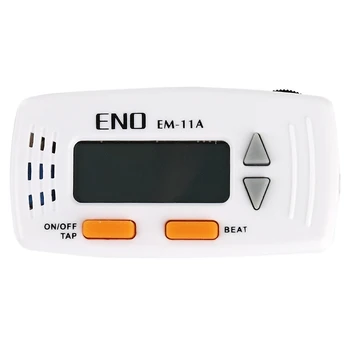 

Eno Em-11A Clip-On Mini Electric Guitar Metronome With Clock Function Portable Guitar Parts & Accessories