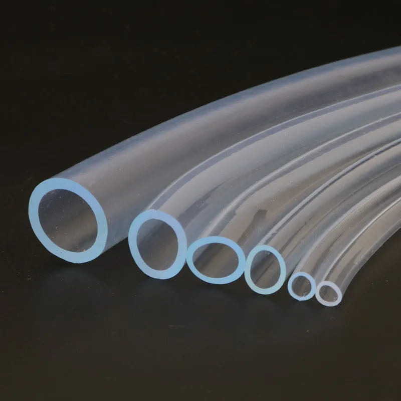 Manguera de PVC transparente tubo Flexible de PVC para la bomba de agua de acuario de jardín manguera de riego 3 4 5 6 8 10 12 20 25mm manguera de Plomería