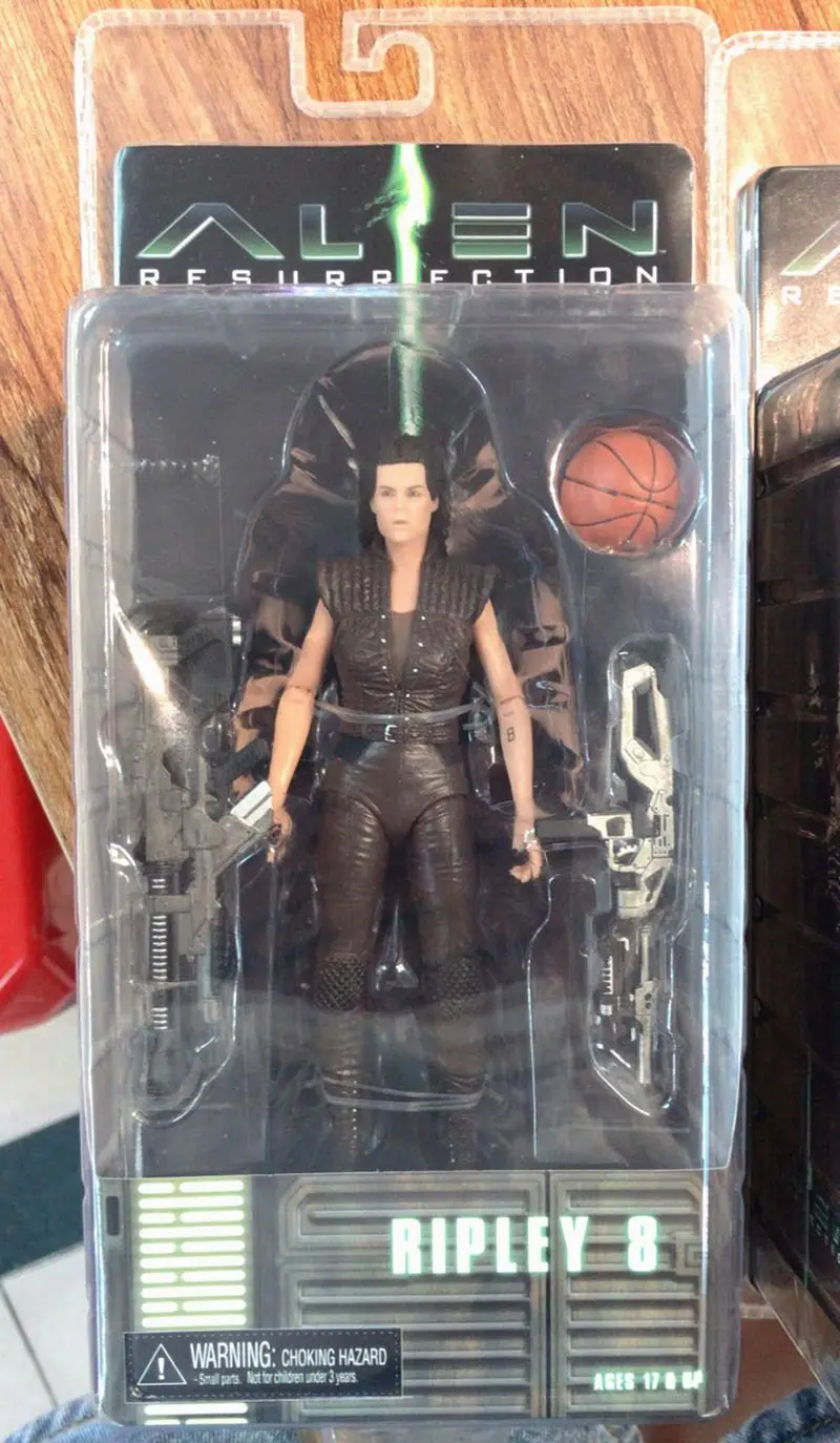 NECA Alien Series 14 Ripley 8 Xenomorph Warrior Resurrection Delune новорожденный Хищник фигурка игрушка подарок - Цвет: B with box