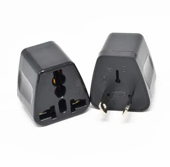 

5Pc Plug adaptor 2pin Universal US/EU/UK to AU/NZ Power Plug Travel Adapter for Australia or New Zealand Home Use Converter Plug