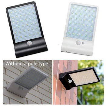 

Solar 36LED Wall Lamp Sense Room Outdoor Lighting Powered Street Lamp for Garden Fence Patio Deck Yard Driveway Stairs Outside W