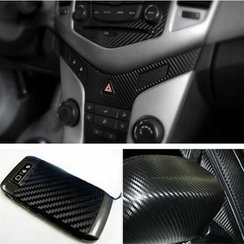 

Automobile Car Body 3D Carbon Fiber Vinyl Wrap Sheet Roll Film Sticker FORBWMAUDIHONDA CAR Accessories 0.2mmThickness