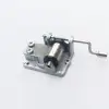 Hand Cranked Music Movement DIY Music Box Decorative Collectibles wooden Music (A Variety Of Music Available) 2