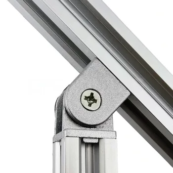 

3D Printer Part Aluminum Angle Connector Adjustable Hinge Compatible with V-Slot C-Beam New Arrival