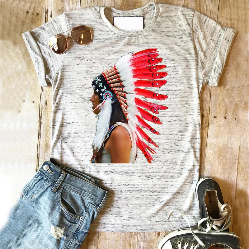 

bohemian shirt streetwear Indian tshirt womentees plus size top graphic clothes new fashion tops korean clothes aesthetic