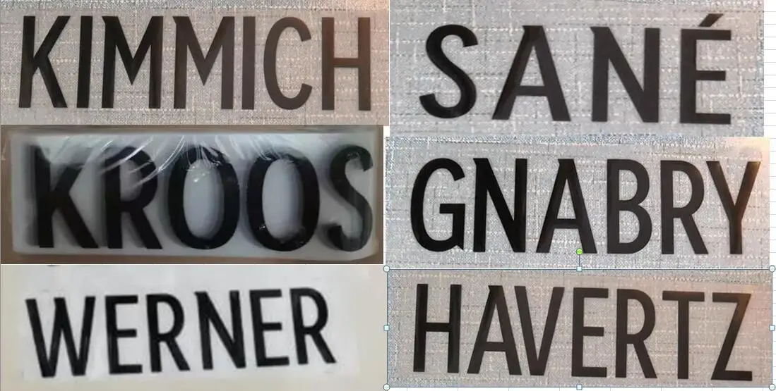 2021 Германия home KIMMICH KROOS WERNER HAVERTZ GNABRY Сан нашивка значок | Дом и сад