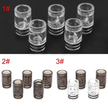 

5Pcs/Lot Inner Spiral Design 510 Drip Tip Plastic Mouthpiece For E-Cig Atomizer S11 19 Dropship