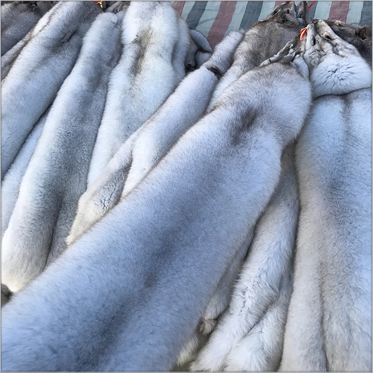 Натуральный настоящий цвет заводская цена голубой лисицы/Пелт|fur skin|fox fur skinfur pelt |