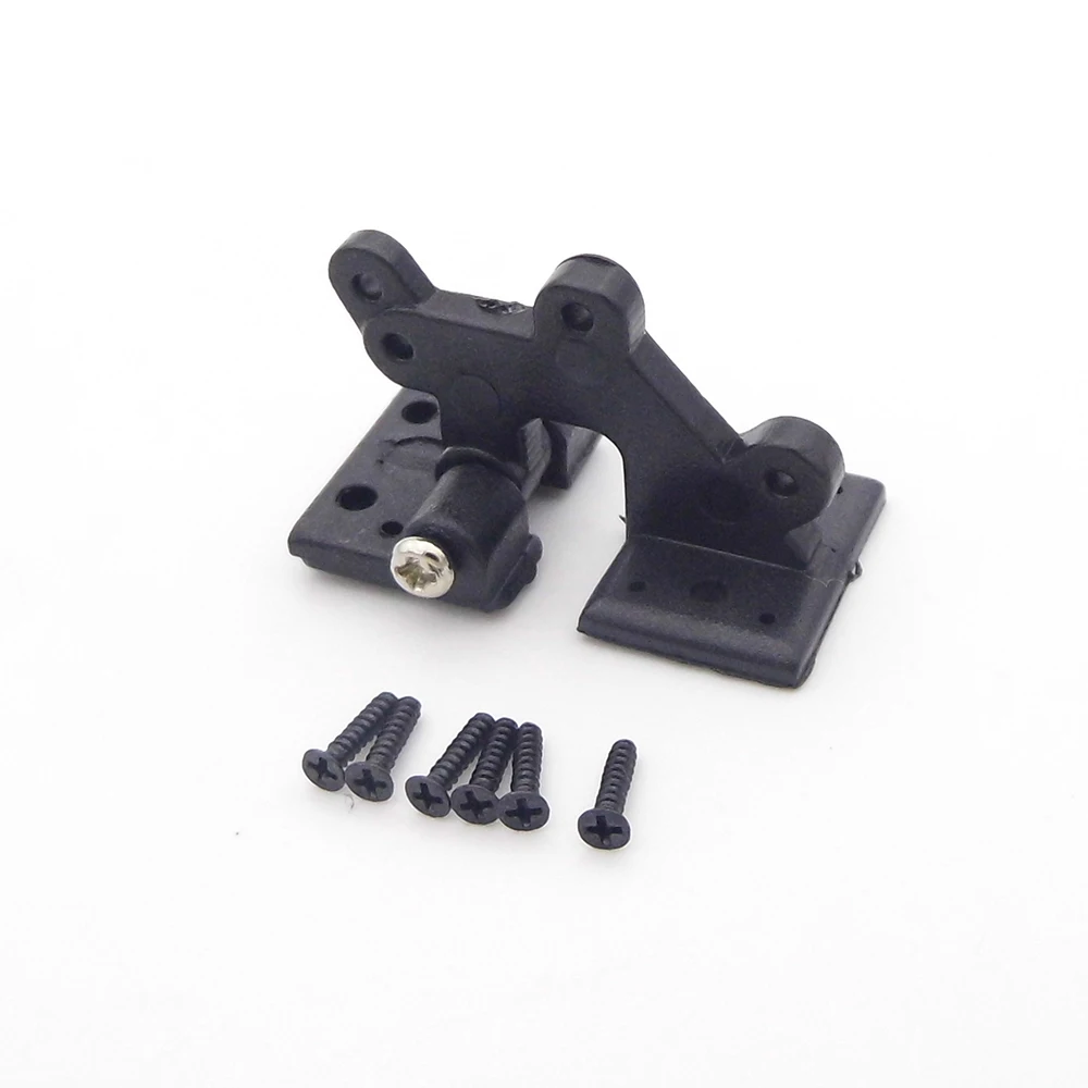 

4PCS Hinge Seat Push Rod Linker End Connector Servo Horn DIY Parts for Alierons Flaps Airbrakes RC Airplane Model Fixed Wing