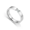 AsJerlya 2021 Modern Fashion Women Ring Trend White AAA Crystal Zircon Engagement Design Rings For Women Wedding Jewelry Gift 4