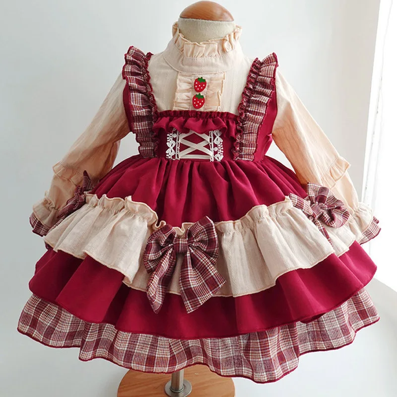 

New baby Lolita style dress fall fashion princess retro dress cake dress