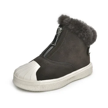 

Spring and Autumn Winter Children's Girls Boys Snow Boots Plush Ankle Boots Winter Riding Boots Boots Boots Roman Footwear High
