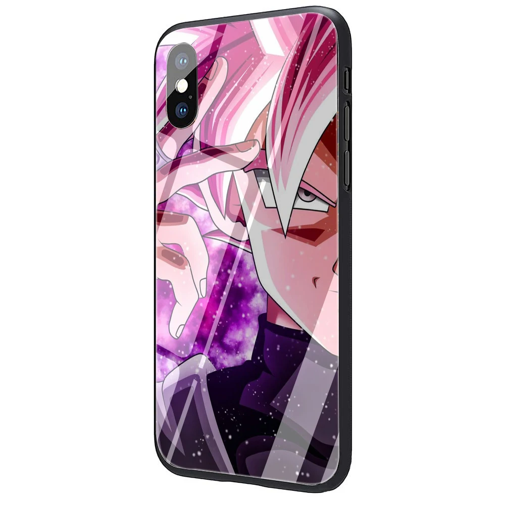 G11 Аниме Dragon Ball и super Goku закаленное Стекло чехол для телефона чехол для iphone 5 5S iphone 6 Plus 6S плюс 7 8 Plus X XS XR 11 Pro Max - Цвет: G11