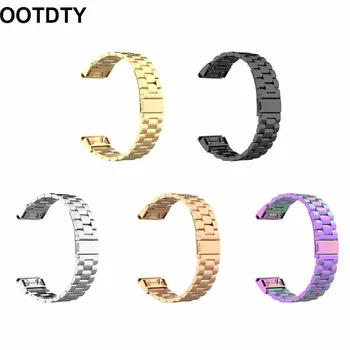 

Stainless Steel Watch Strap Metal Wristband for Garmin Fenix 6S Smart Watch Kit