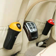 Хранение мусора для автомобиля, аксессуары для автомобильного дверного сиденья, солнцезащитный козырек, мусорное ведро, бумажный мусорный бак