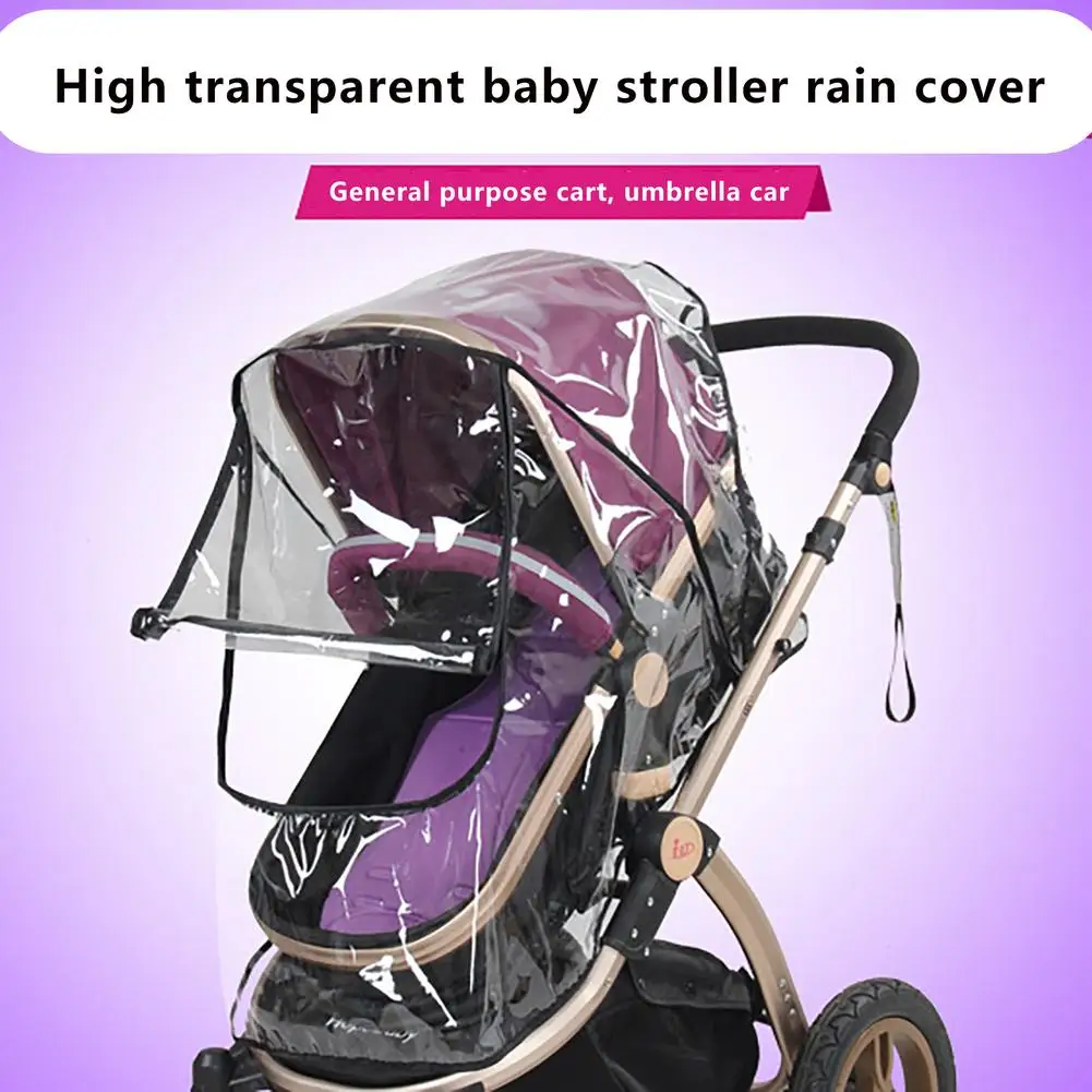 baby stroller accessories girly Universal Eva Transparent Baby Stroller Rain Cover Rainproof Stroller Wind Shield Canopy Baby Strollers Pushchairs Accessories baby girl stroller accessories