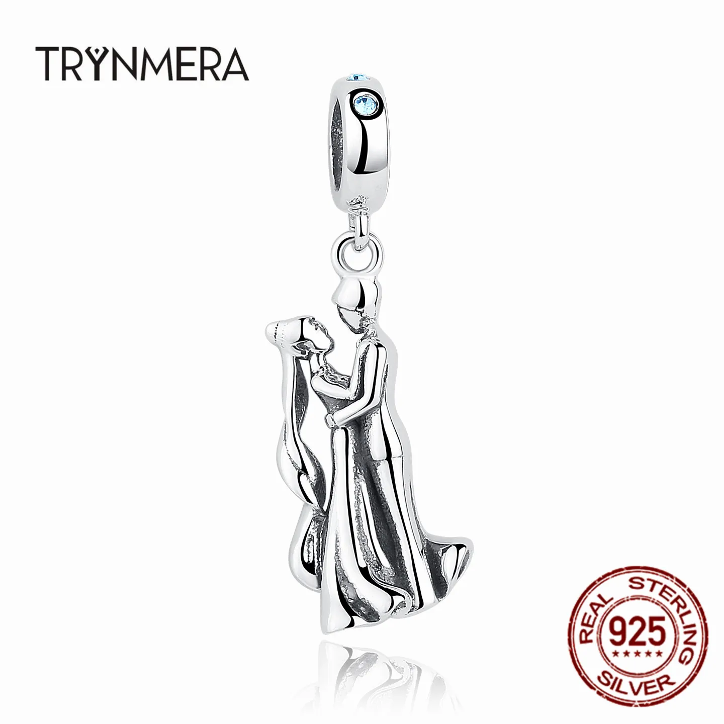 Trynmera Модный кулон из стерлингового серебра 925 пробы очаровательные браслеты