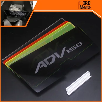 

Motorcycle PLEXIGLASS Luggage compartment For ADV150 ADV 150 2019-2020 car Compartment partition placed isolation board