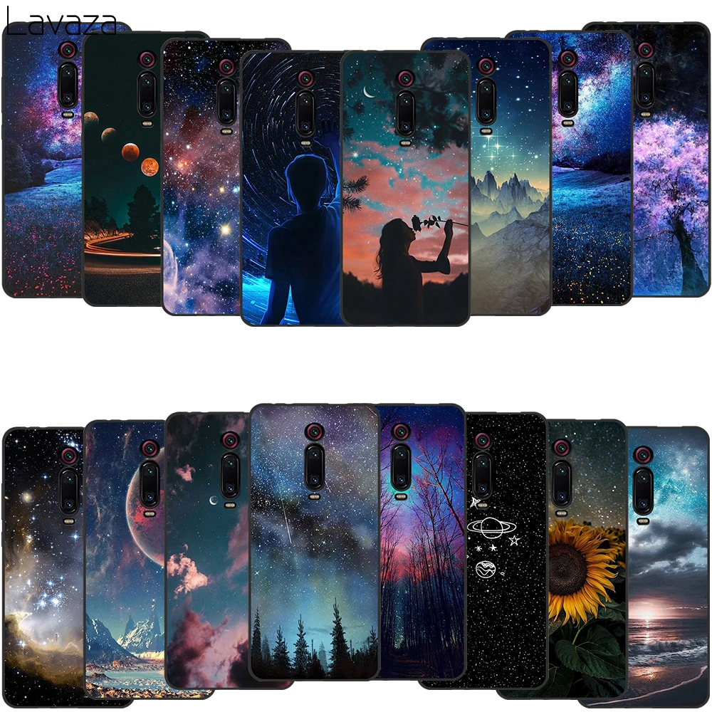 Starry sky Soft Case for Xiaomi A3 9T Pro CC9E Mix 2S MAX3 Redmi 7A K20 Note8 Cover |