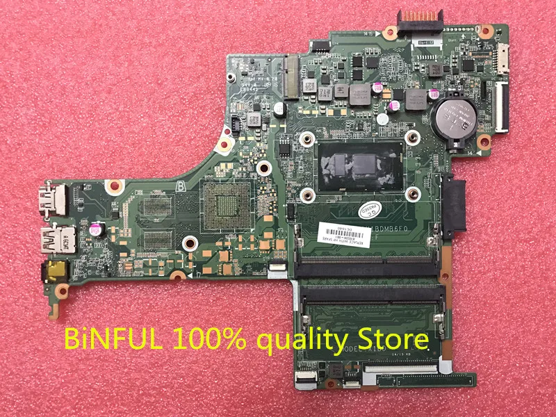 Доставка 810330-001 810330-501 810330-601 для HP 14-AB серии Материнская плата ноутбука I5-6200 CPU