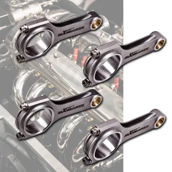 

For Opel Cam In Head Ascona B 1.6 L Engine Forged 4340 Connecting rods + ARP Bolts Kit Conrod Con Rods Floating Piston Pin 800HP