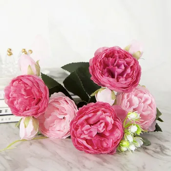 

Artificial Flowers Flowers Home Decoration Rose Eternelle Flowers Fake Flowers Home Decor Living Room Artificial Bouquets