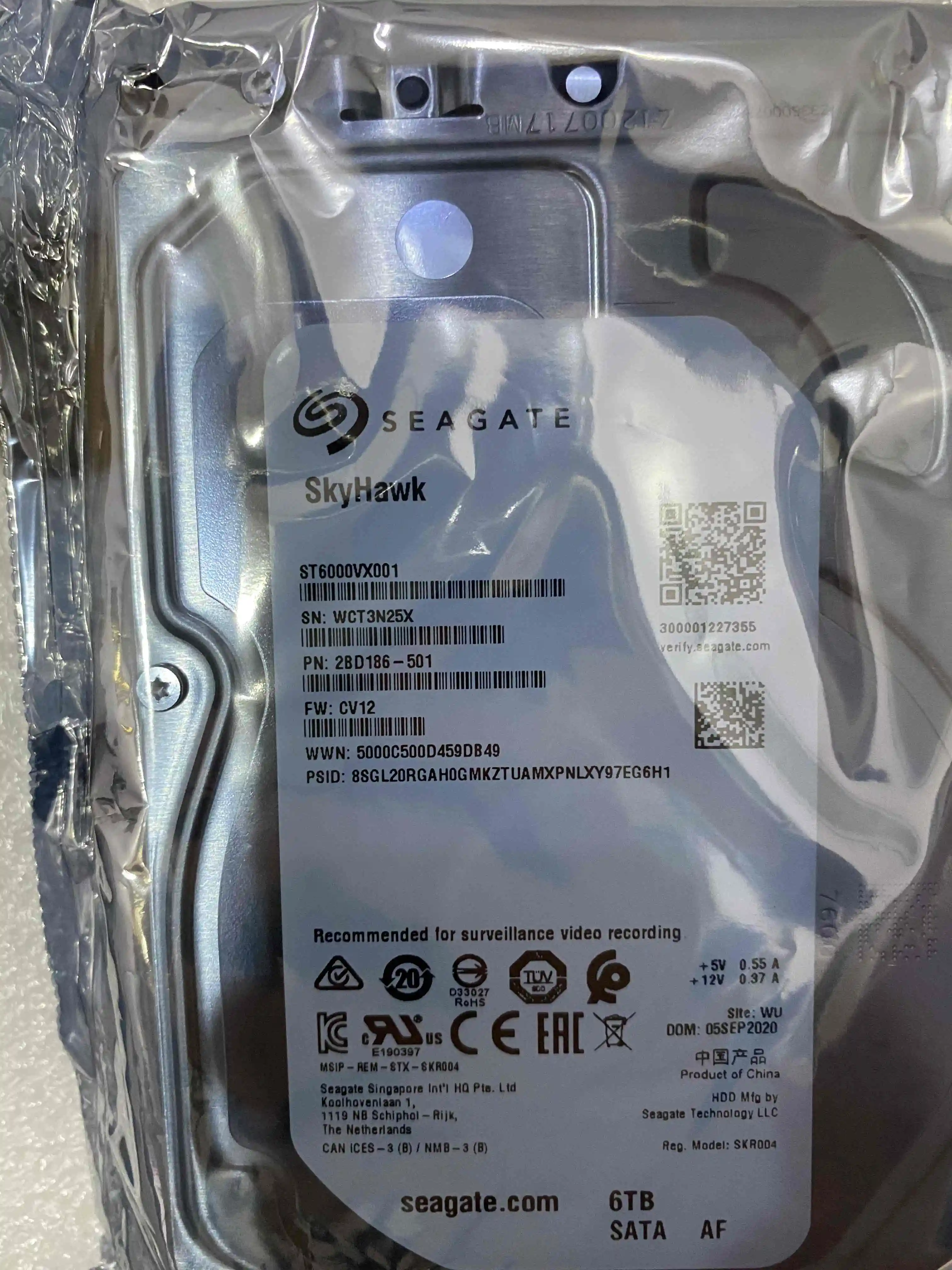 Absolutely new Seagate 1T 2T 3T 4T 6T 8THard disk