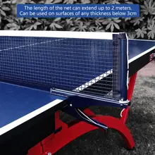 Портативный набор для настольного тенниса с зажимом, аксессуары для игры в пинг-понг, аксессуары для настольного тенниса, оборудование