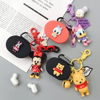 

Cartoon Earphone Case With Keyring For Xiaomi Redmi AirDots 2019 New Case Cover Wireless Bluetooth Earphone Cases Soft TPU Shell