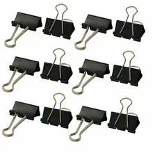 12 шт. офисных файлов для организации скрепок 1,2" в ширину