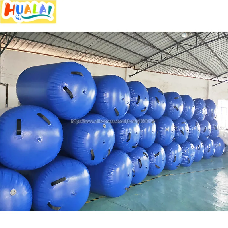 

Factory Inflatable air roll Gymnastics Air Barrel exercise stabilizers training tumble beam tube sports games For Gym for sale
