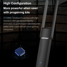 AC1900 беспроводной гигабитный игровой сетевой адаптер WiFi USB 3,0 1900 Мбит/с двухдиапазонный 2,4G/5,8G 2* 4dBi антенны для Windows 7 8 10