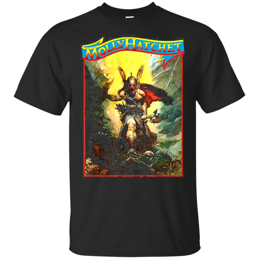 Men'S Molly Hatchet флирт с бедой футболка Размер M-3Xl Подарочная на день рождения |