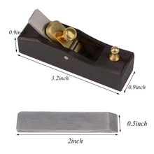 Мини Деревянный строгальный станок ручной инструмент плоское дно отделки дерева самолет для деревообработки деревянный строгание OCT998