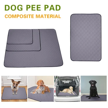 

Reusable Dog Pee Pad Multifunction Strong Absorption Washable Non-Slip Dogs Cat Urine Cushion Pet Cleaning Training Mat Supplies