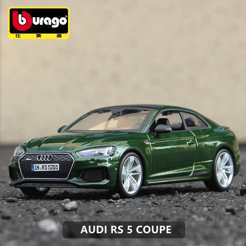 

Bburago 1:24 Audi RS5 Coupй car Die casting model car alloy car model simulation car decoration collection gift toy
