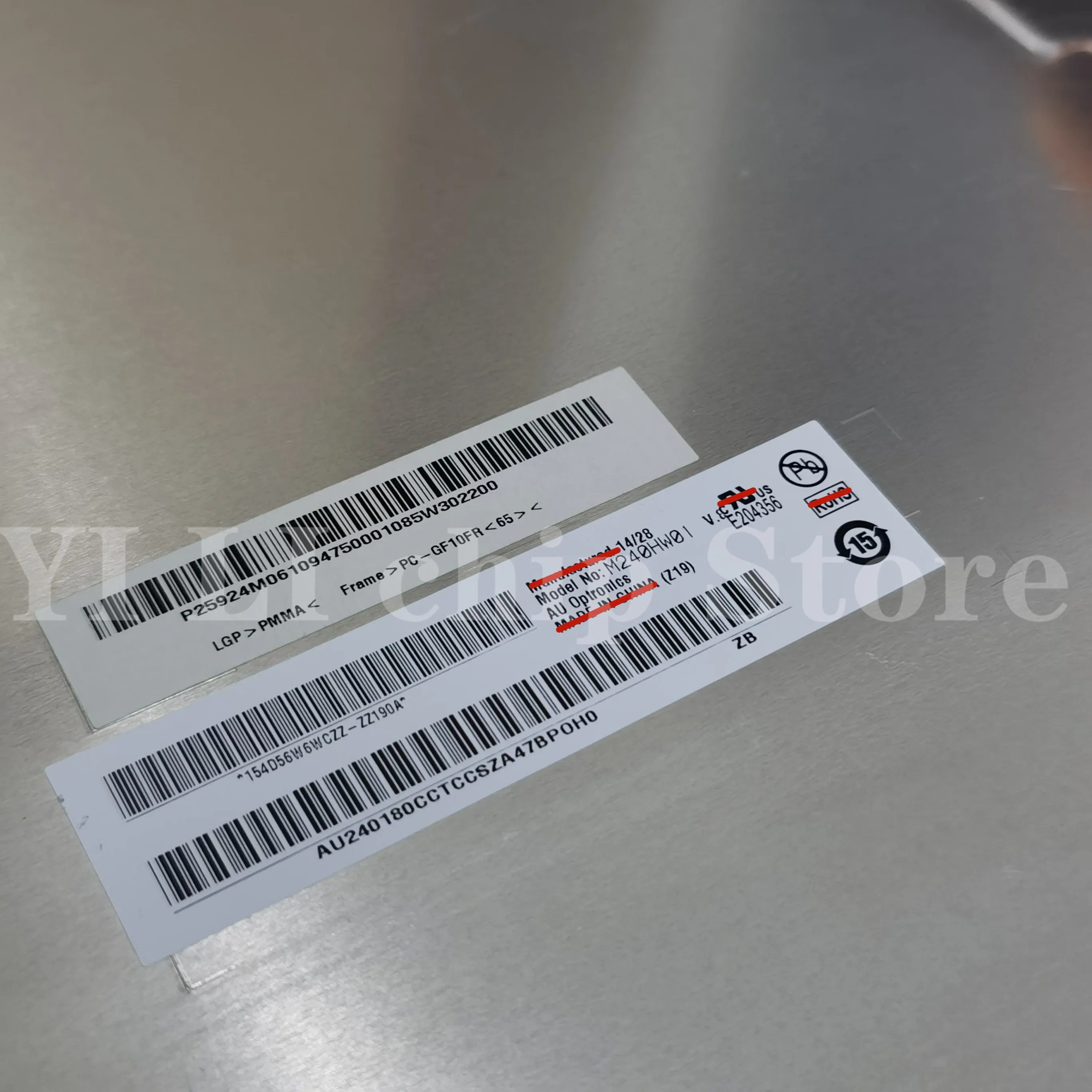  tft-lcd ȭ, M240HW01 V.8, 24 ġ 1920x1080